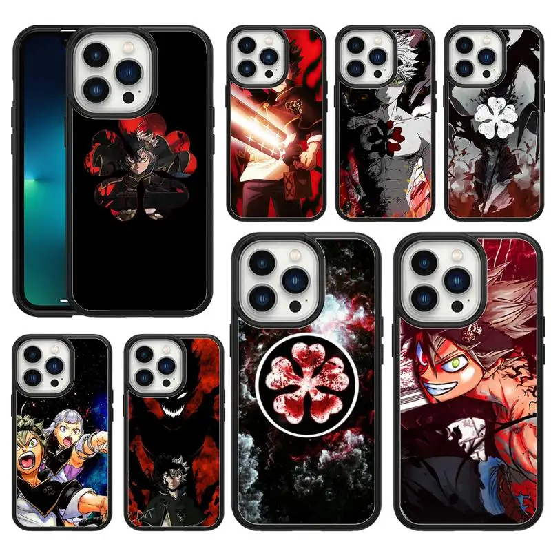 

Аниме Черный клевер ужас крутой телефонный чехол для iphone 12 11 x xs xr 8 7 6 5 se plus promax PC & TPU мягкий чехол Fundas