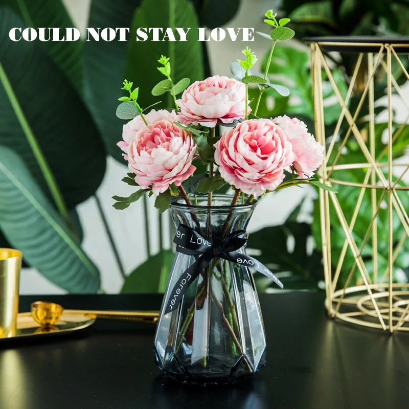 

1pc Beautiful Peony Silk Flowers for Wedding Decoration and Home Decoration Valentine Love Gift Artificial Flowers Silk Flower