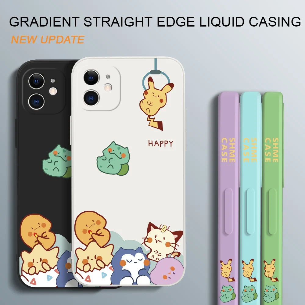 

Милый чехол для Samsung Galaxy S21 S20 Plus Ultra 5G FE S10 Lite S10E S20FE S8 S9, мультяшный чехол из жидкого силикона с боковым дизайном