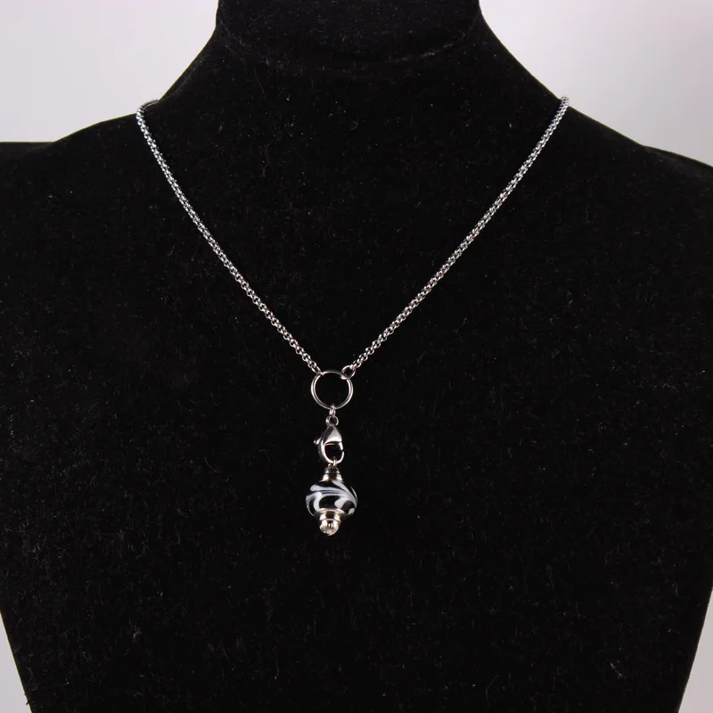 2019 новые муранские стеклянные бусины самодельного ожерелья с кулоном для мужчин