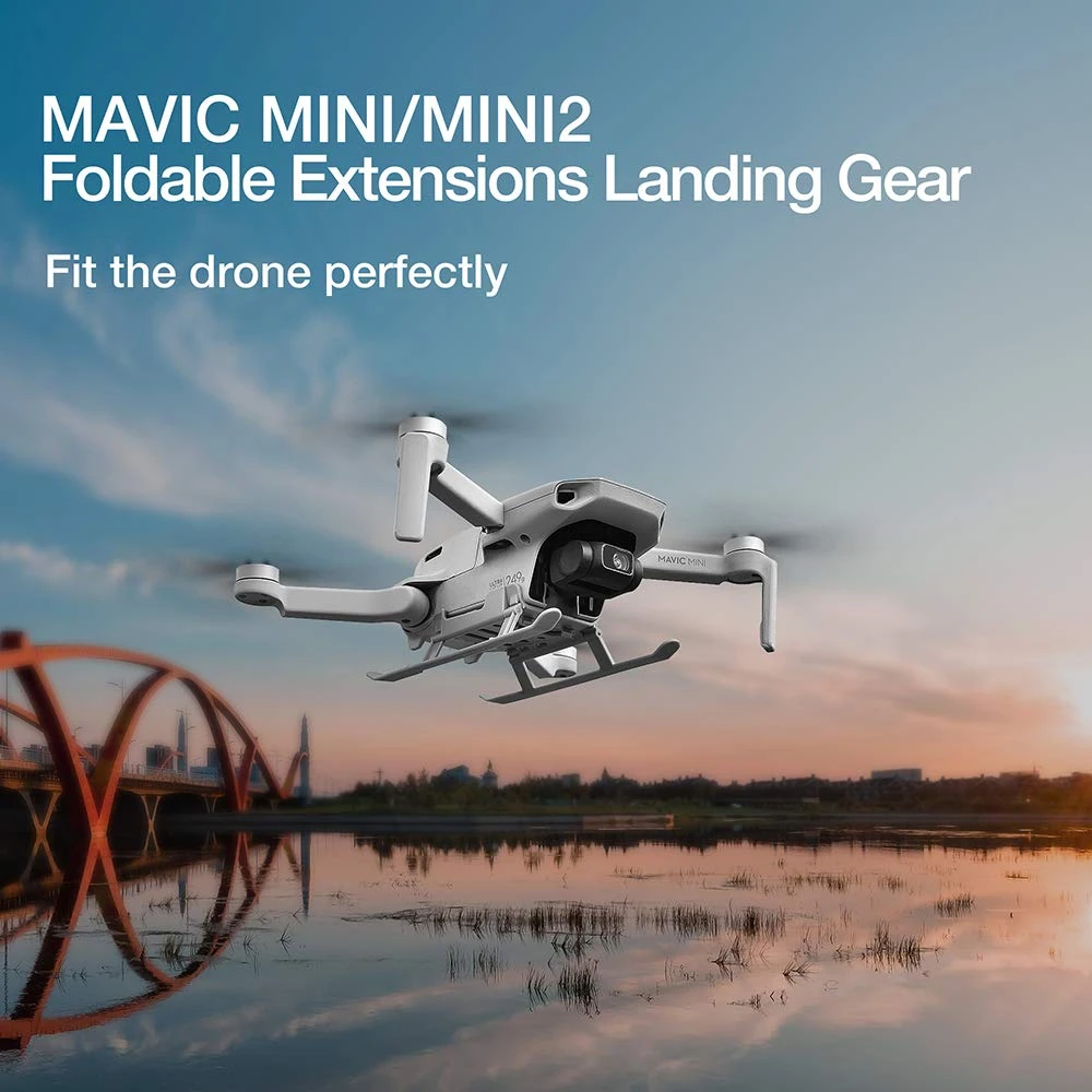 Складное шасси для DJI Mavic Mini 2 Расширенная высота опора ног защитная подставка