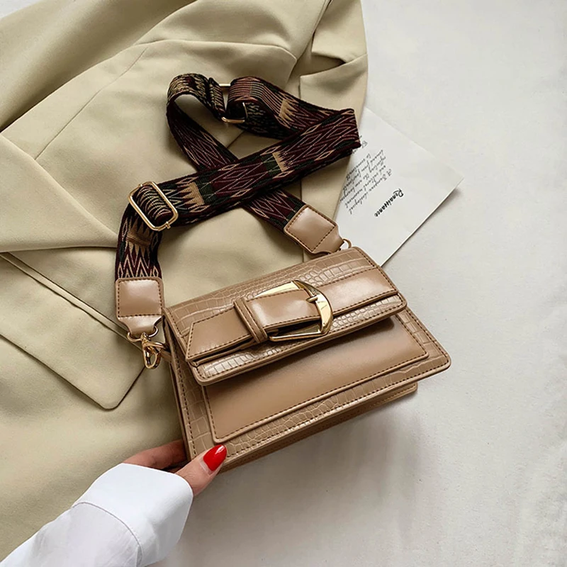 

2020 New Fashion Sense Messenger Bag Popular Versatile Shoulder Bag Women's Foreign Style Messenger Bag Cow Leather Senkey Style