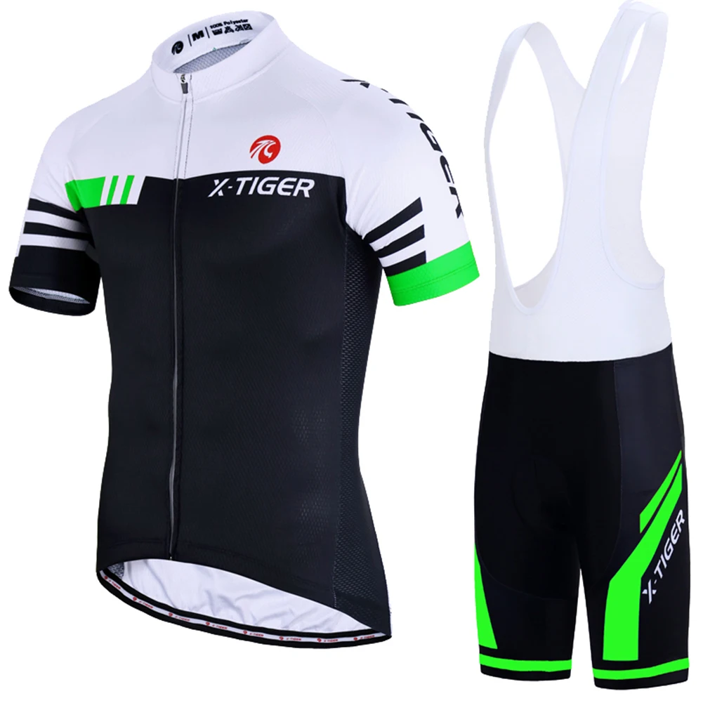 Quick-Dry Cycling Suits Breathable Men Cycling Jersey MTB Bike Bicycle Team Short Sleeve Breathable Shirt Padded Bib Shorts xintown men s cycling jersey bike bicycle motocross black mtb jersey for men short sleeve quick dry cycling shirt xingba