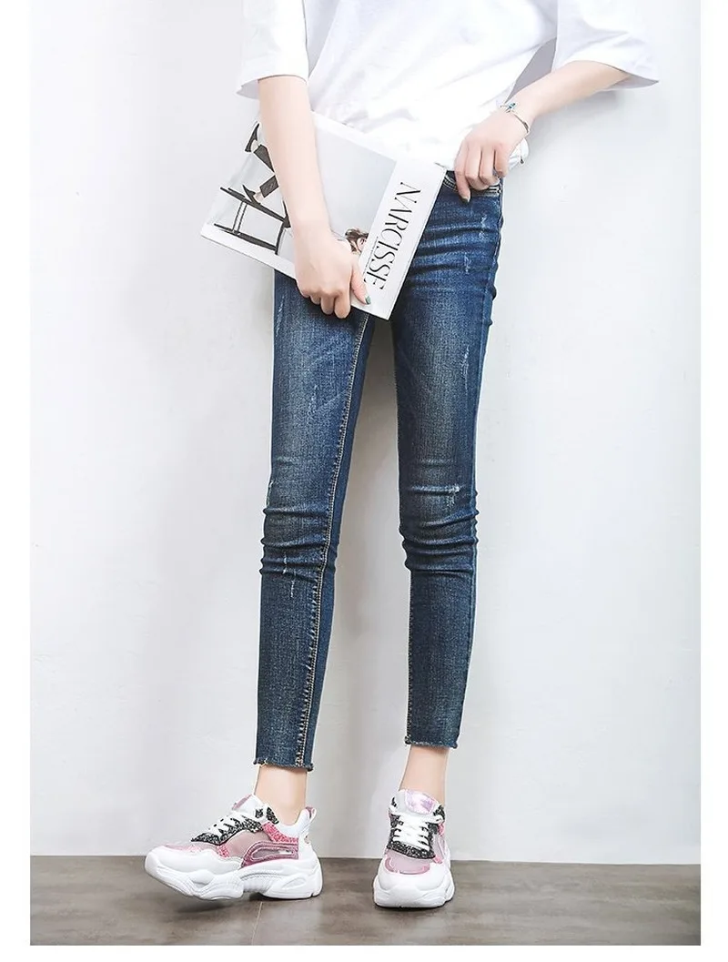 Кроссовки на платформе женская обувь универсальная летняя дышащая очень высокой