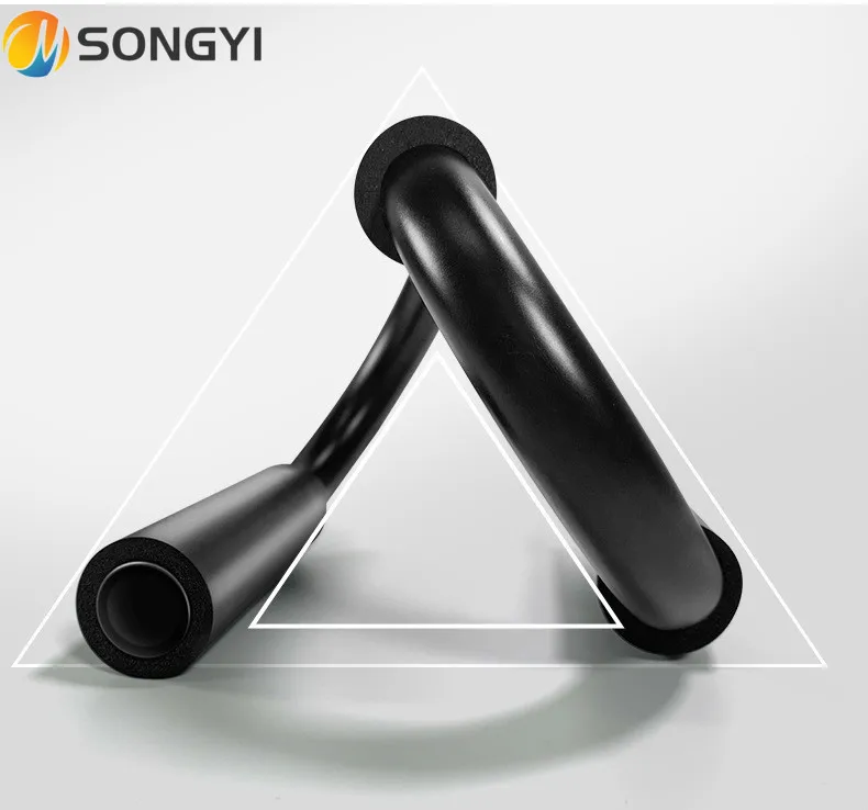 

SONGYI Durable 2pcs S-type Fitness Push Up Bar Stands Push-up Rack for Building Chest Muscles Home or Gym Exercise Training I29