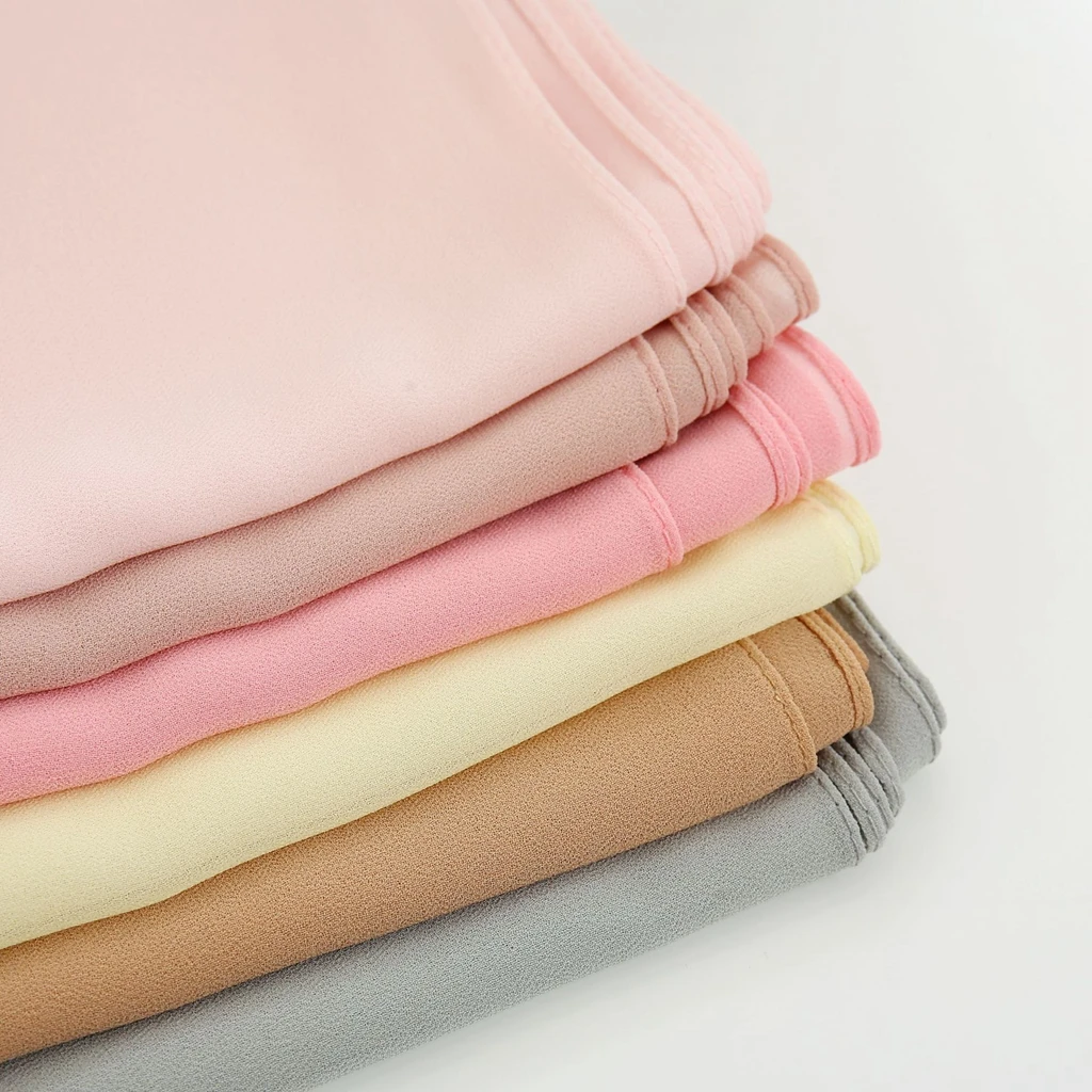 Женская повязка на голову AMYO простой банданна шифоновый мусульманский шарф