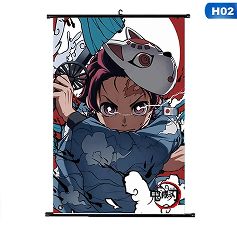 Плакат стена прокрутка лезвие Разрушителя демонов 2019|Рисование и каллиграфия| |