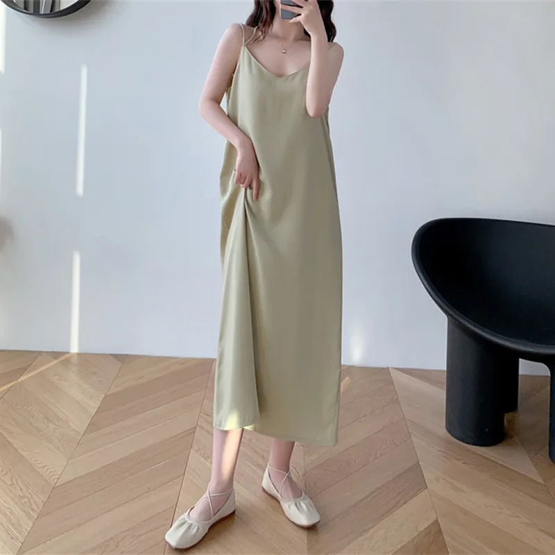 Dress Bodycon Summer Maxi Dresses For Women Clothes 2020 Sexy Streetwear Slip Party Vintage Fashion Elegant Casual Harajuku