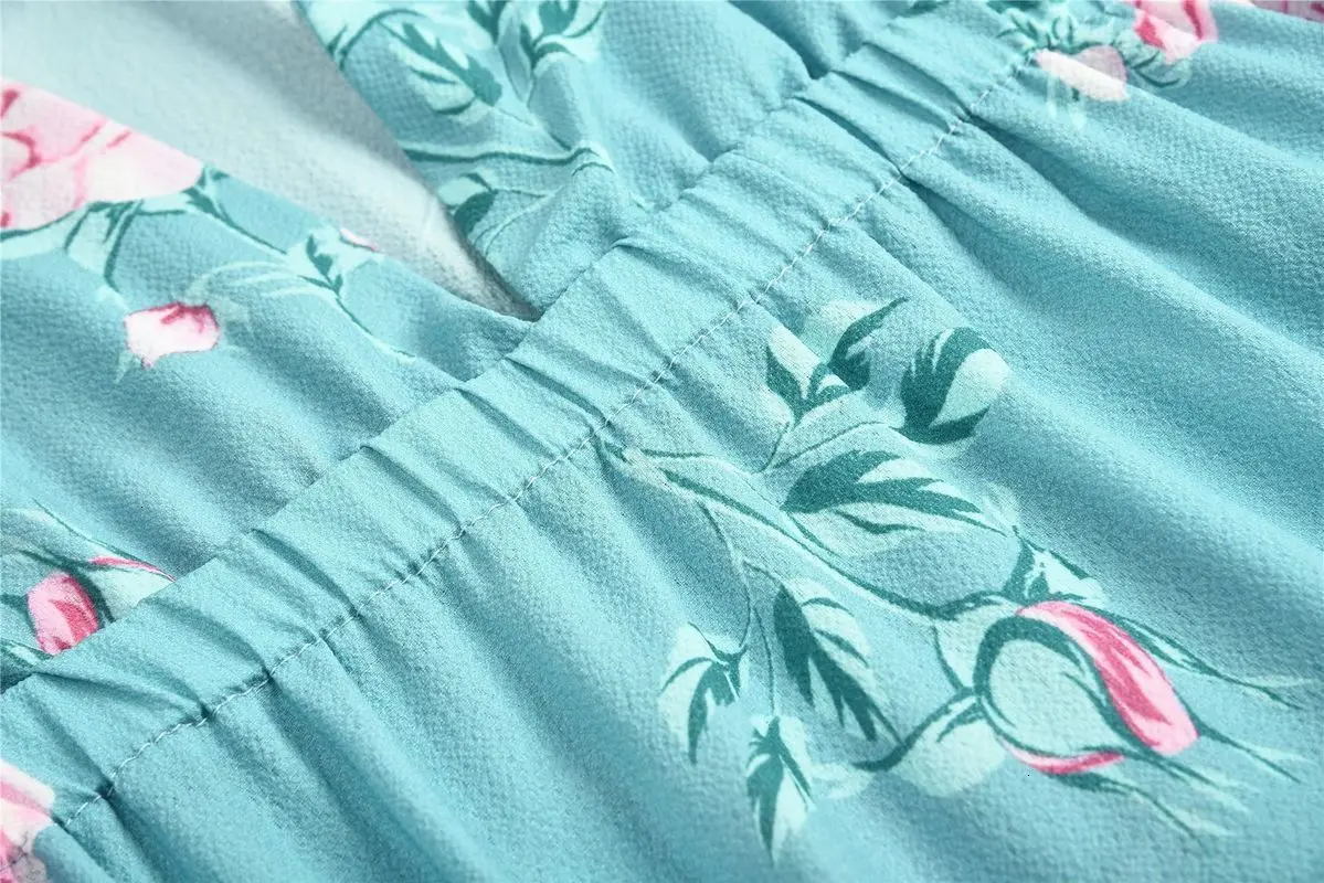 Летние Boho Jurk 2019 шифоновые платья с цветами для беременных глубоким v образным