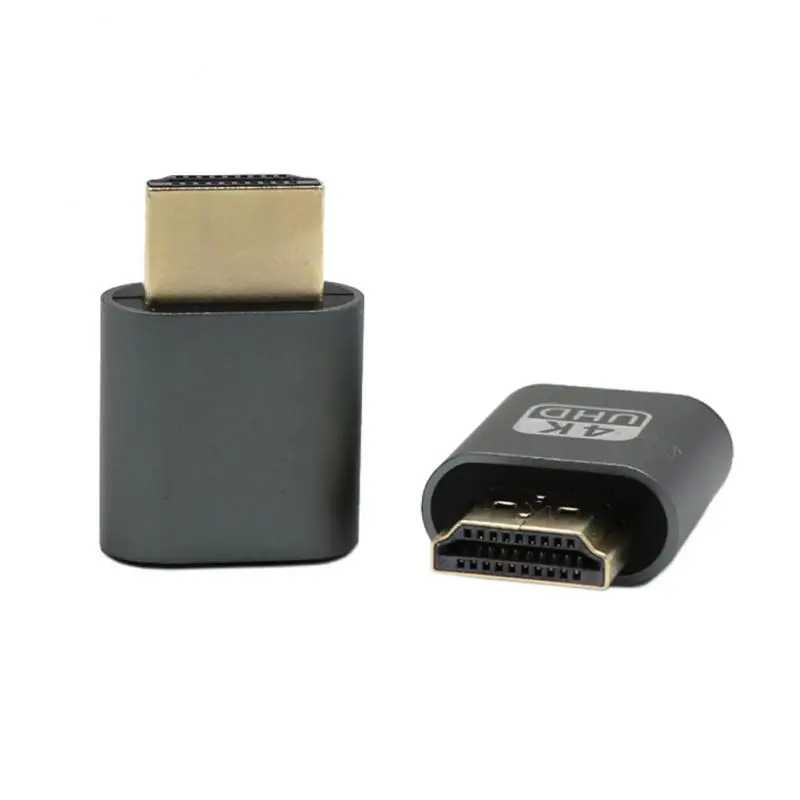 Совместимому с HDMI эмулятор виртуальной Дисплей 4K DDC EDID заглушка отображения