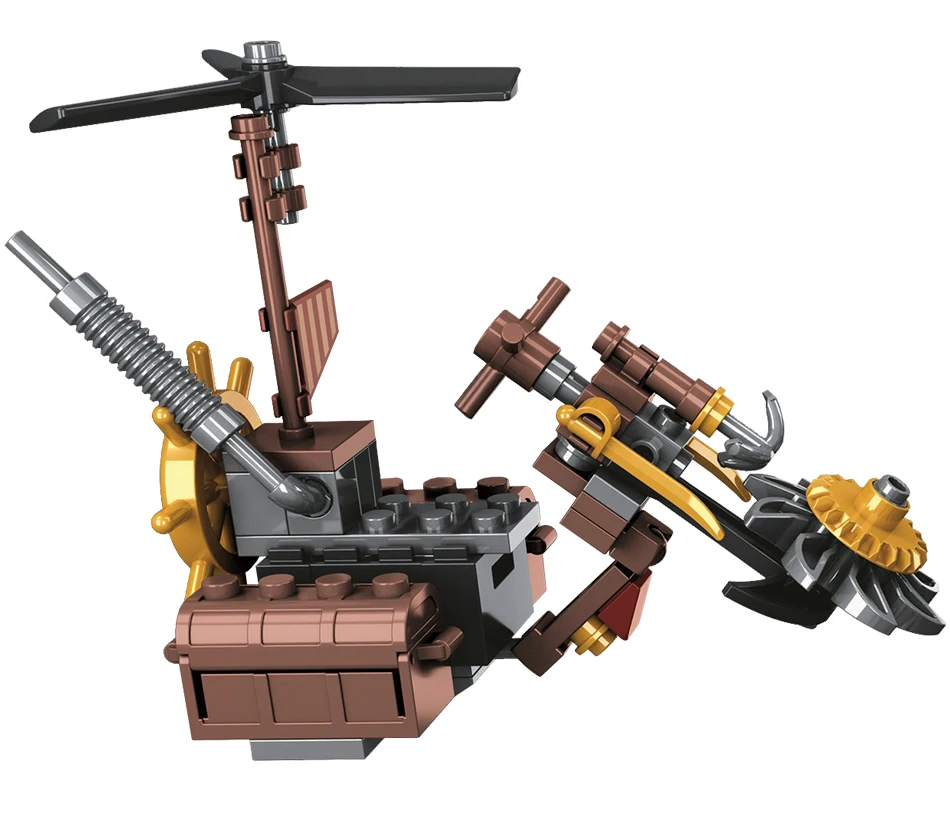 Конструктор &quotэпоха паровой войны&quot город МОС поезд набор для самостоятельной