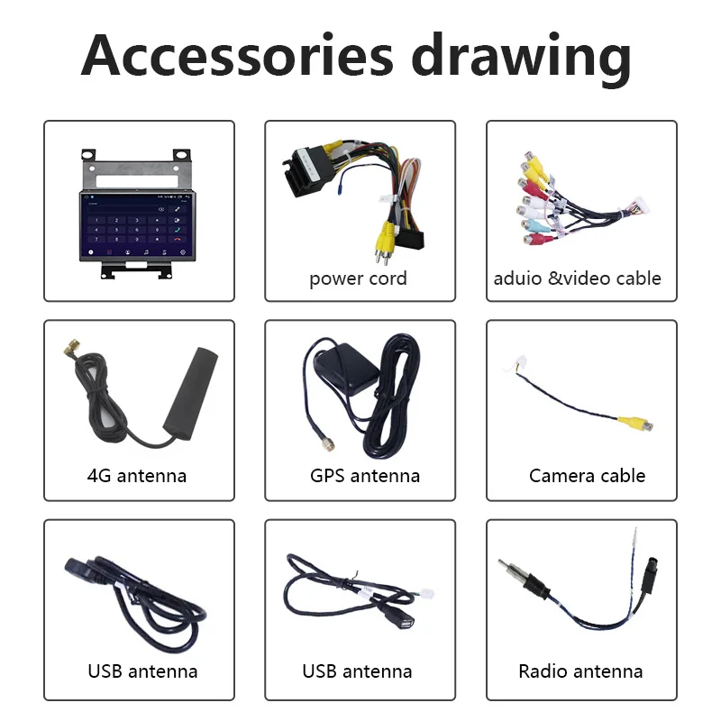 ShunSihao мультимедийная навигация Android 11 автомобильное радио для 9-дюймового Freelander 2