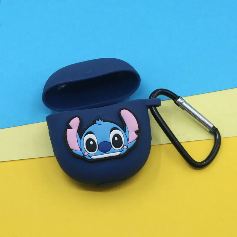 Cartoon Silicone Protective Case Full Earphone Cover Shell with Hook for ViVO TWS Neo Wireless Bluetooth Headset | Электроника