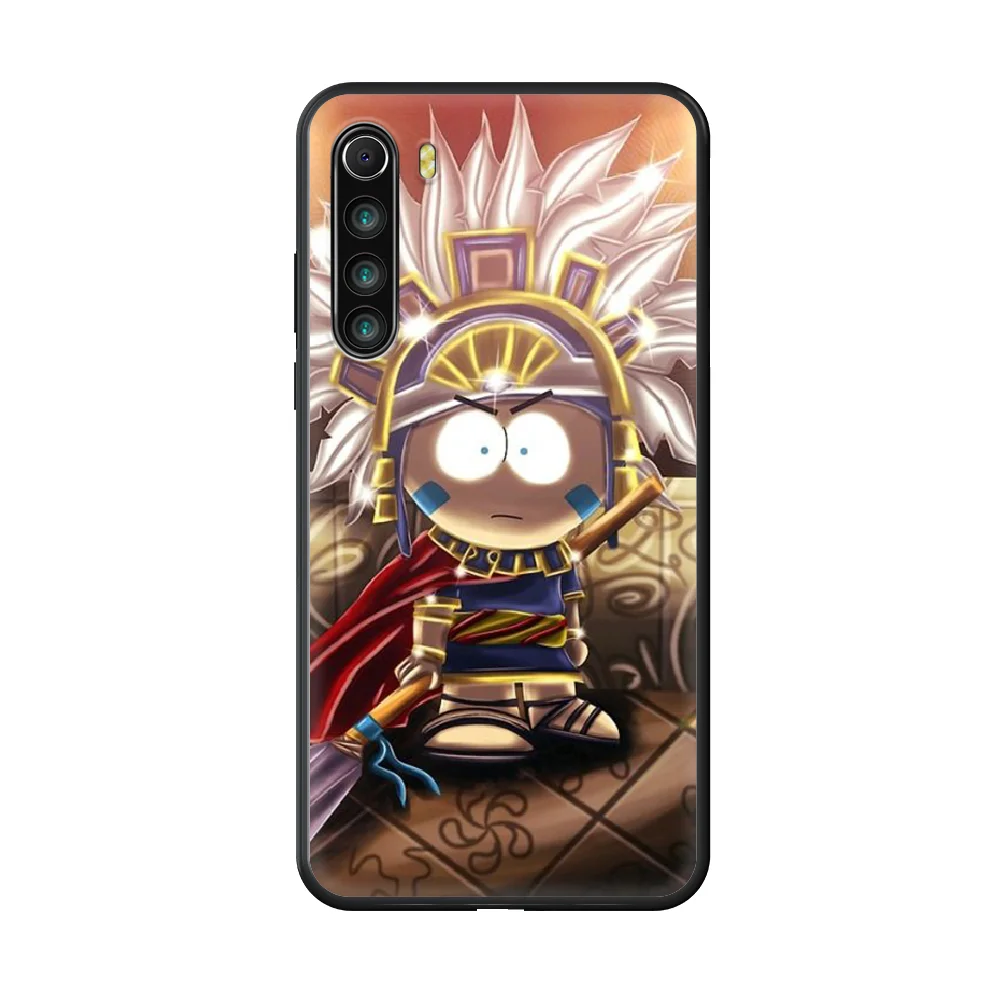 

Anime Southpark Phone Case cover For xiaomi Redmi note 4 5 6 7 8 A T X Plus Pro black cover soft Etui 3D coque fashion funda tpu