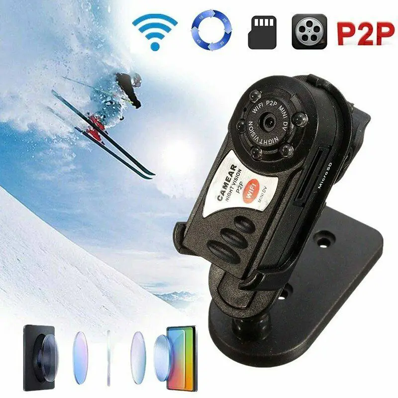 1080P HD mini dv dvr инфракрасная камера ночного видения DVR cam Q7 | Безопасность и защита