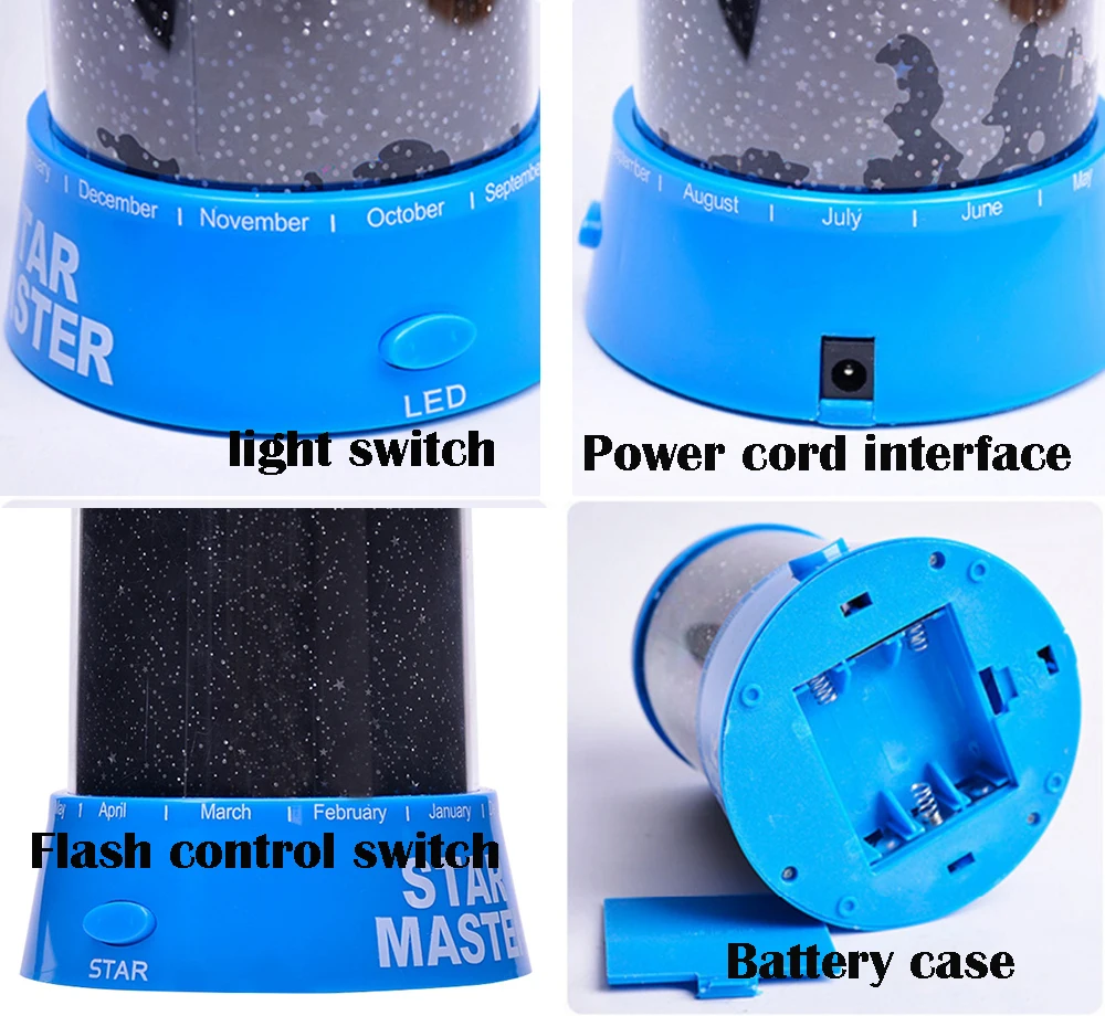 Светодиодный светильник для туалетного столика мигающая настольная лампа