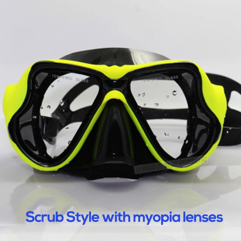 Маска для дайвинга при близорукости 2019 очки маска подводного плавания