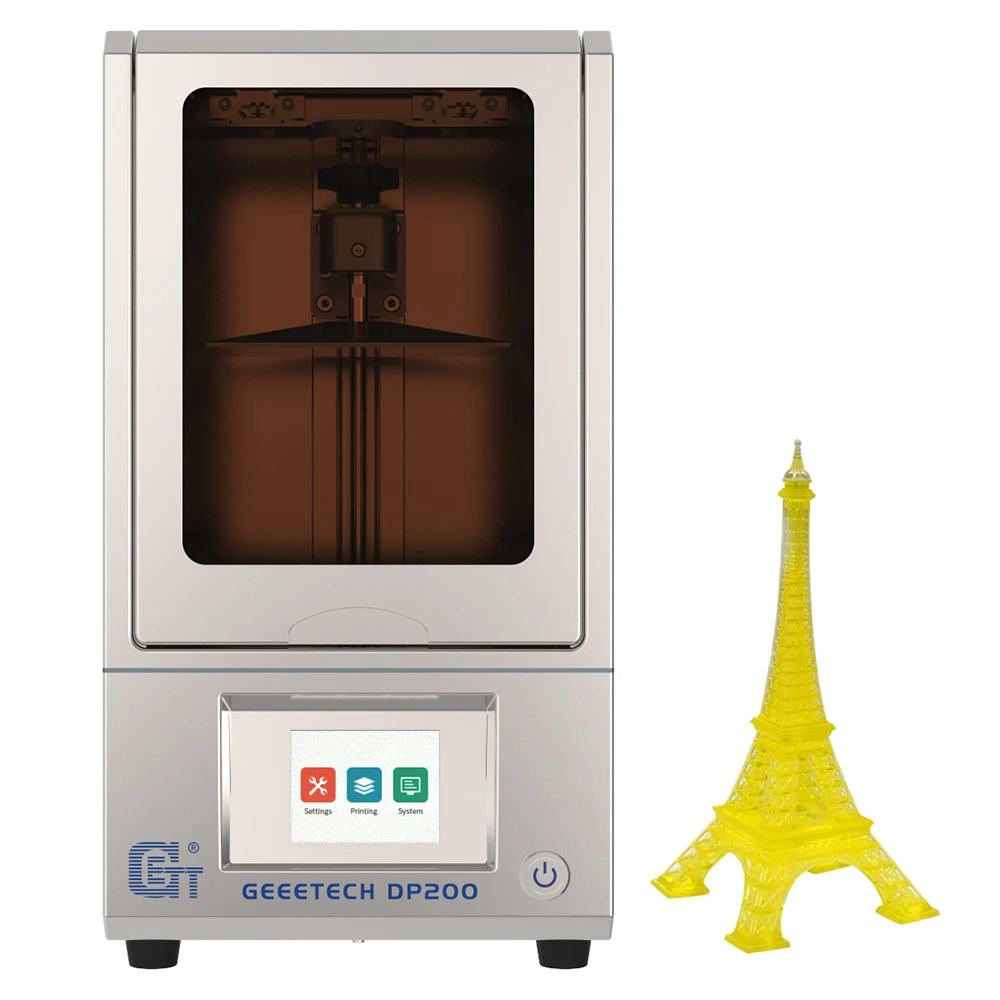 Geeetech DP200 ЖК светильник для отверждения 3D принтера DLP UV 40 Вт 405нм смола с wifi