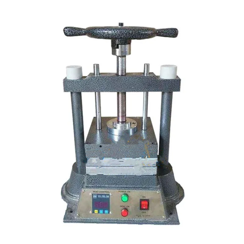 8 * 8 inch digital display die press round handle die press rubber mold heating and melting forming