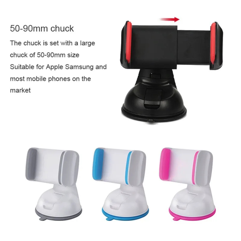 

Universal Car Phone Holder For Mobile Phone Holder Windshield Mount Cell Phone Holders Car Dashboard Smartphone Phone Stand 2020