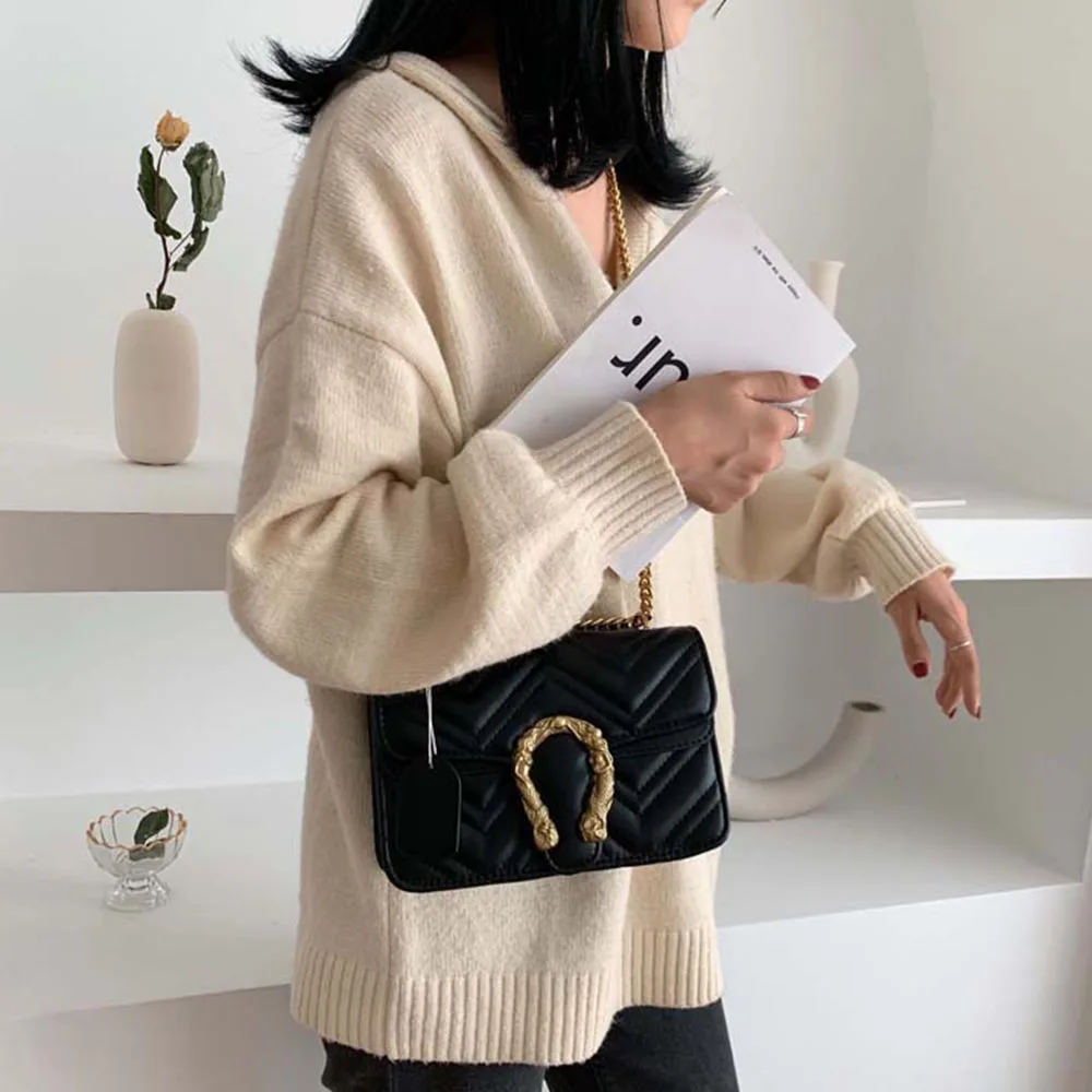 Новинка 2020 модная женская сумка красная сетчатая сумка-мессенджер в стиле ретро