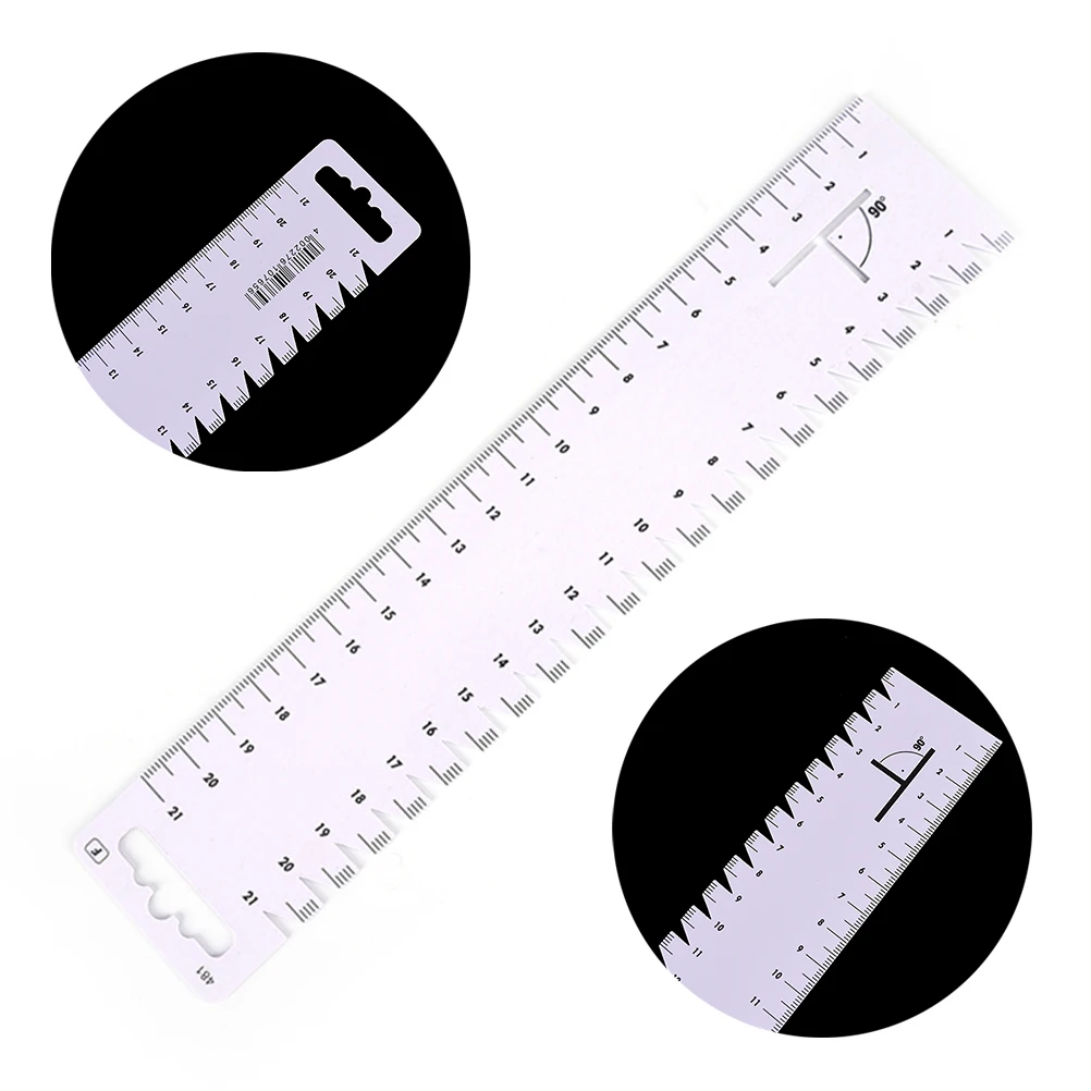 

1pc Patchwork Ruler 21cm Sewing Patchwork Rulers DIY Sewing Tools Accessories Ultrathin Soft Quilting Tools Handmade
