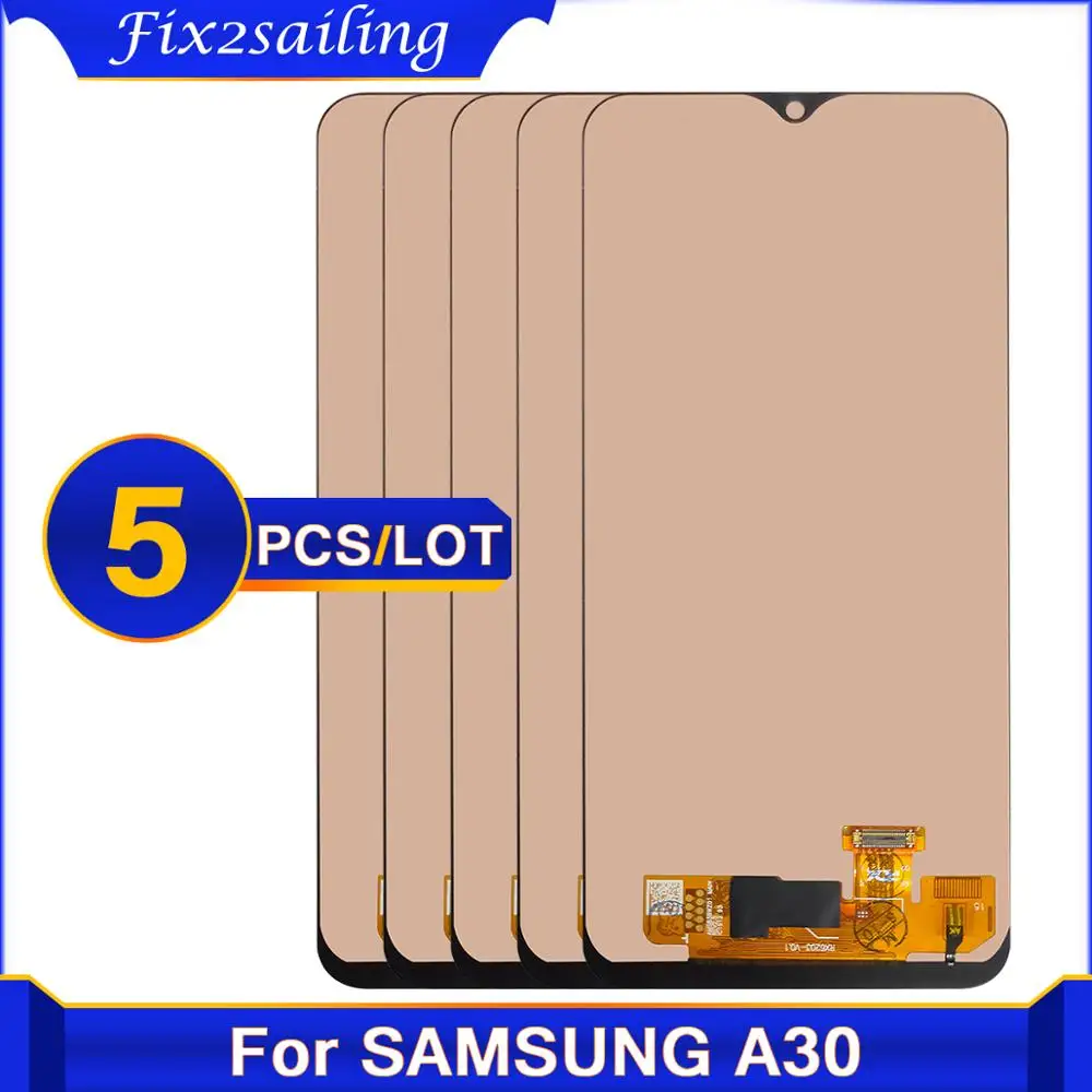 ЖК дисплей TFT incell для Samsung Galaxy A30 A305 A305F A50 A505F A505 с сенсорным экраном и дигитайзером