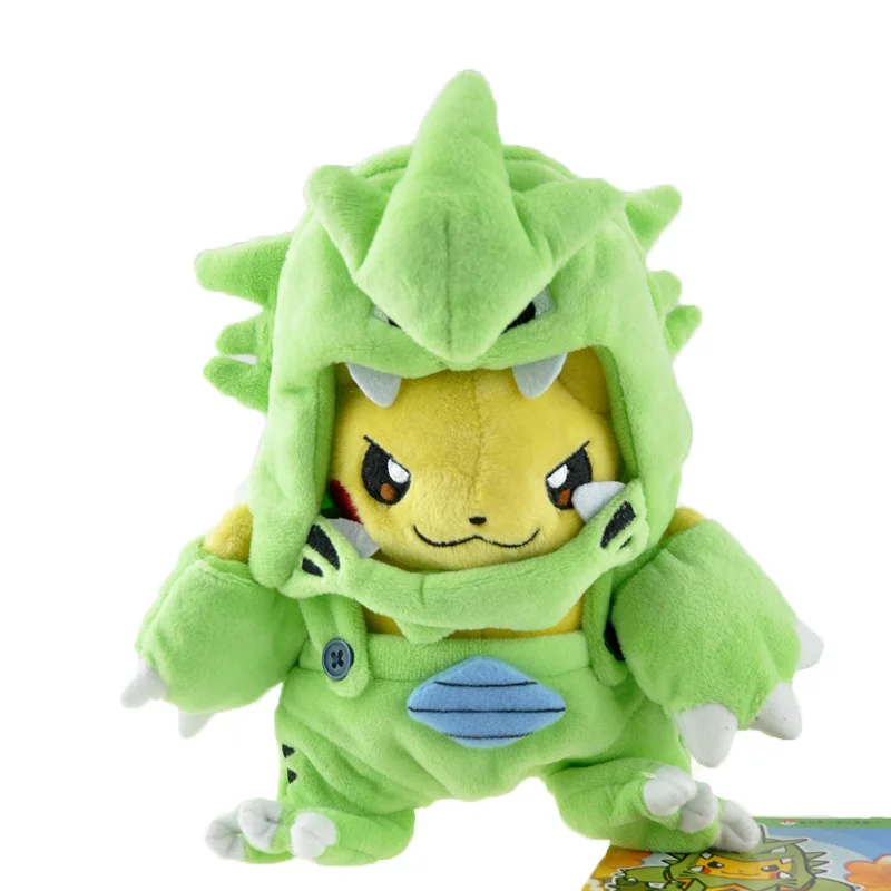 Пикачу Косплей-Одежда плюшевая кукла игрушка Мега чиризард Rayquaza Милая