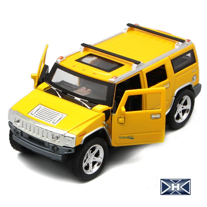 Модель внедорожника Hummer H2 в масштабе 1:32 модель автомобиля из сплава со звуком и