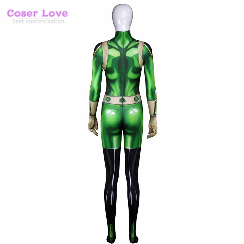 

My Hero Academia Asui Tsuyu Zentai Suit Spandex Cosplay costume jumpsuit tights