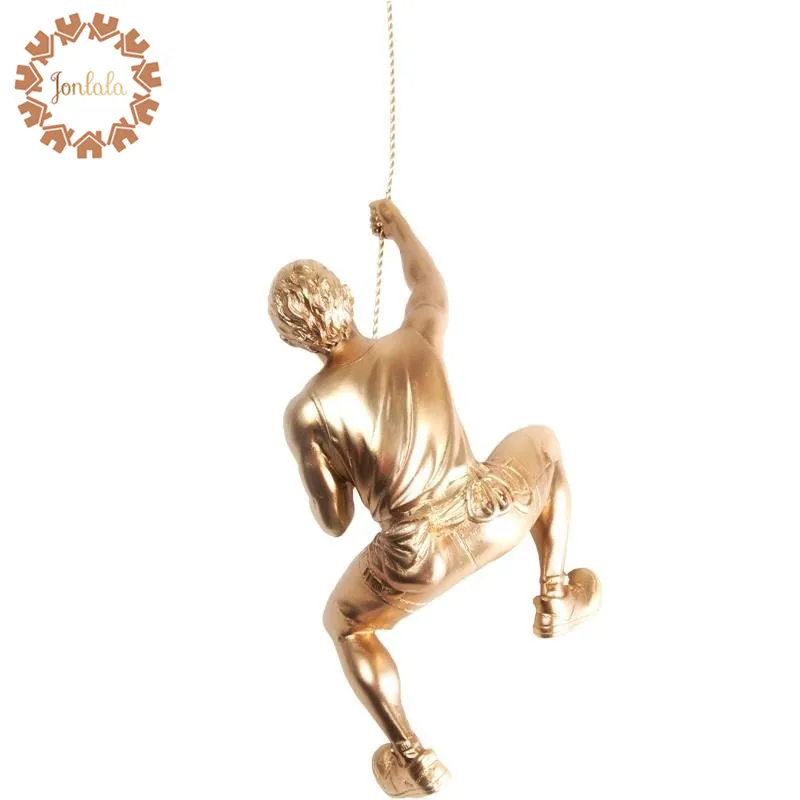 Новое поступление современный минималистичный персонаж человек с скалолазанием