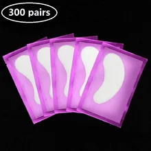 10/300pairs Eye Extension Eye Stickers Hydrogel Patches Grafting Eyelashes Under Pads Lashes Accesso
