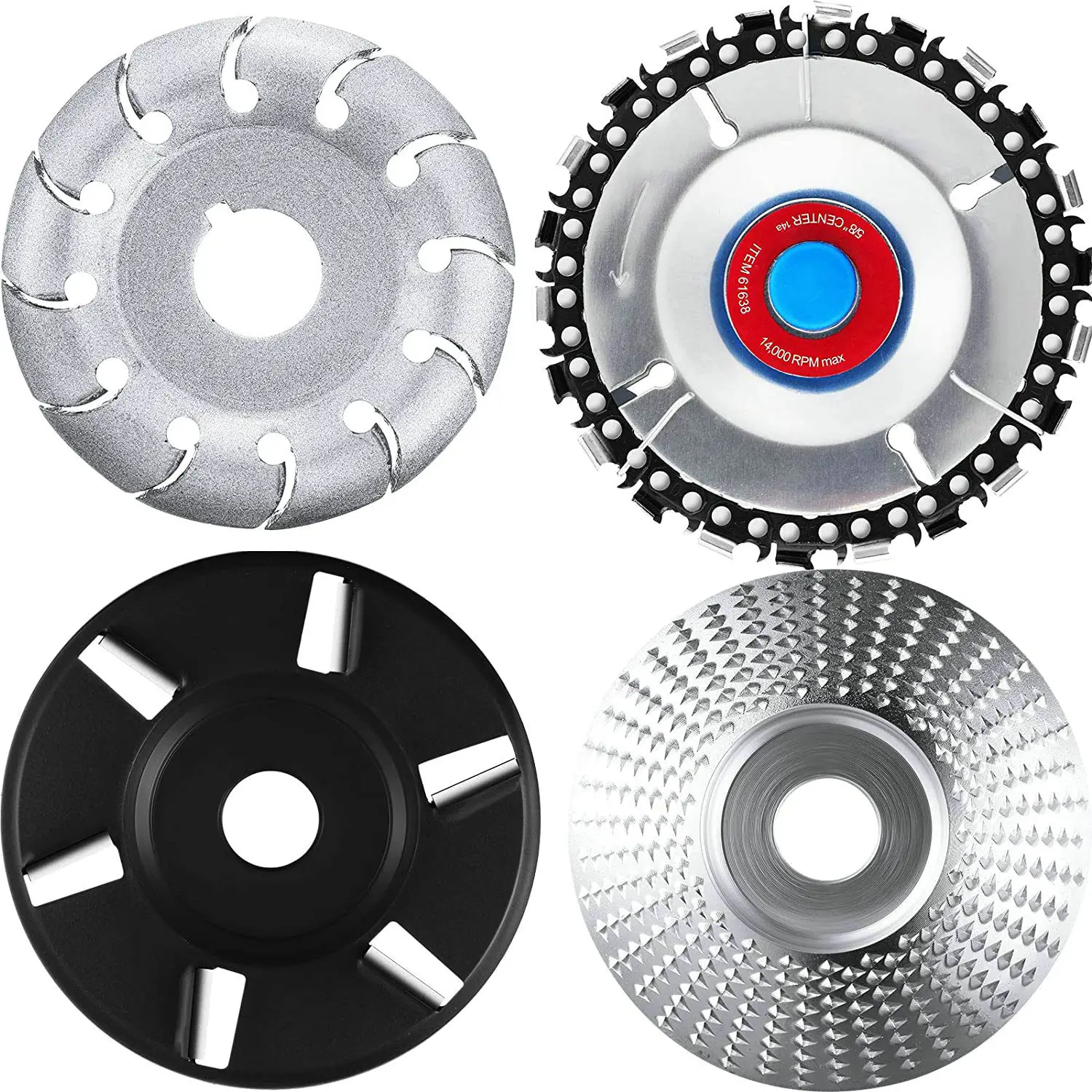 

Angle Grinding Wheel Polishing Shaping Disc and Wood Turbo Carving Disc Grinder Chain Disc for Polishing Wheel Plate