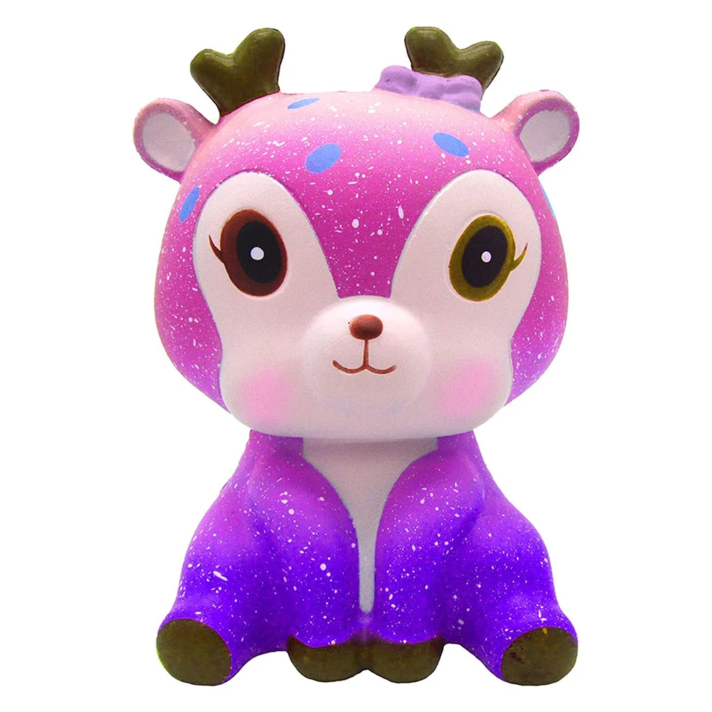 

Cartoon Starry Deer Hand Squeeze Toys Slow Rebound Stress Reliever Kid Adult Toy Sensory Toy Autism Special Stress