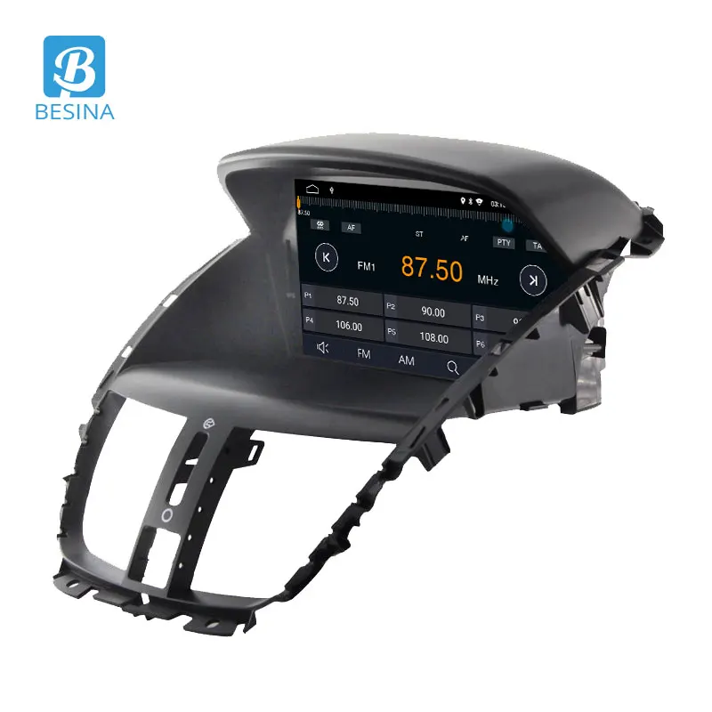 Автомобильный DVD плеер Besina 1 Din Android 10 0 для Peugeot 207 207CC 2007 2008 2009 2010 2011 2012 2013 2014 GPS Wi Fi