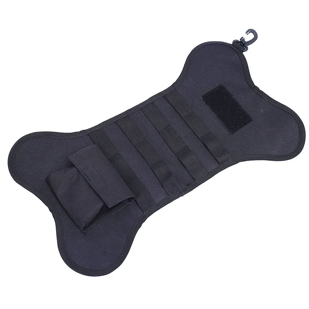 Подвесная тактическая Рождественская сумка для чулок в форме кости собак