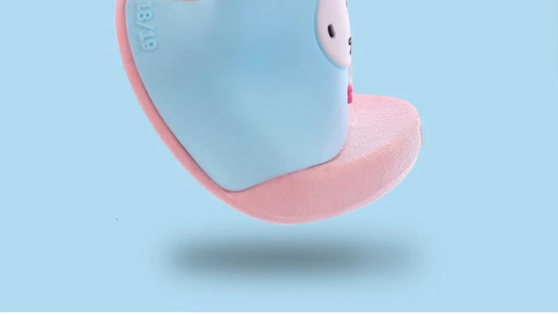 Kids Slippers for Boy Girl Rainbow Shoes Summer Toddler Animal Kids Indoor Baby Slippers PVC Cartoon Slippers
