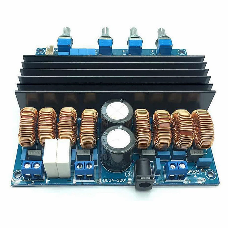 

TDA7498 2.1 Digital Power Amplifier Board 2X100W+200W Class D High-Power Audio Power Amplifier Board Surpasses TPA3116