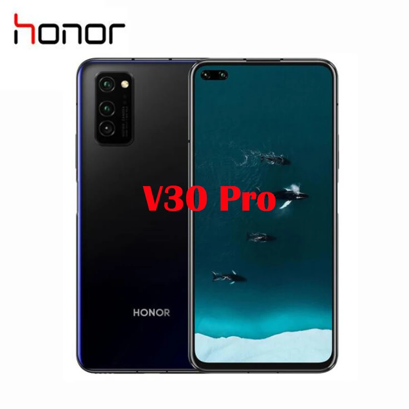 Официальный Новый оригинальный Honor V30 Pro 5G смартфон 6 57 дюймов Kirin 990 Octa Core Android 10 OS 4100