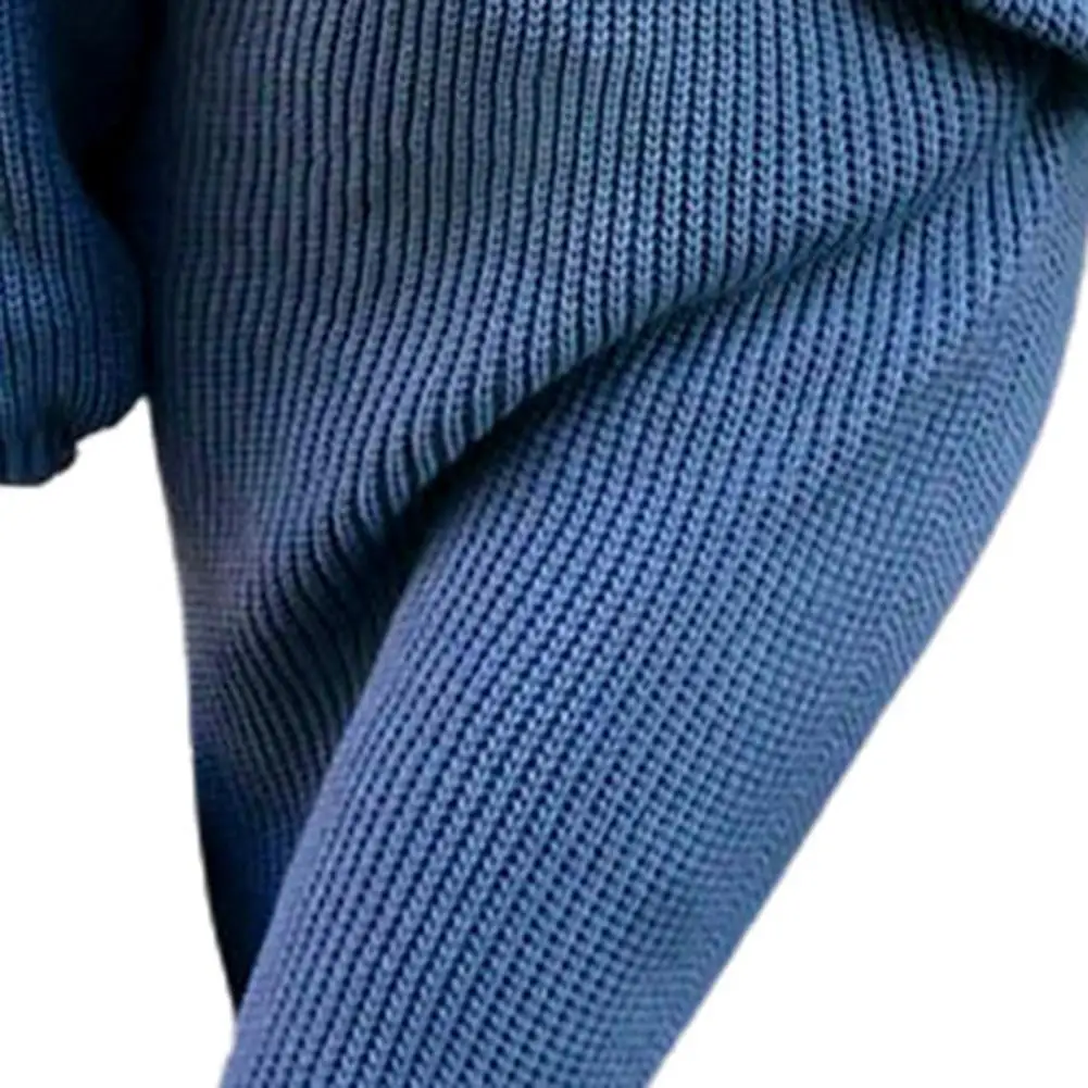 

Sexy v-neck women's knitted skirt suits Autumn winter long sleeve two piece dress Elegant party female sweater dress blue