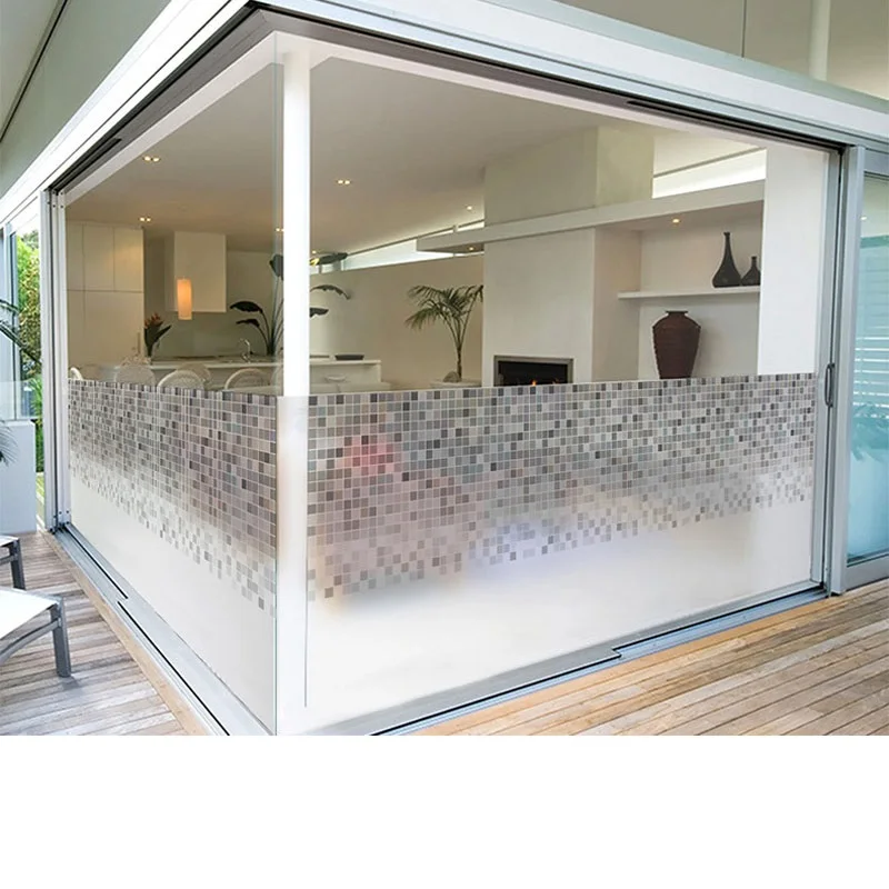 Оконная пленка индивидуального размера прозрачные статические липкие