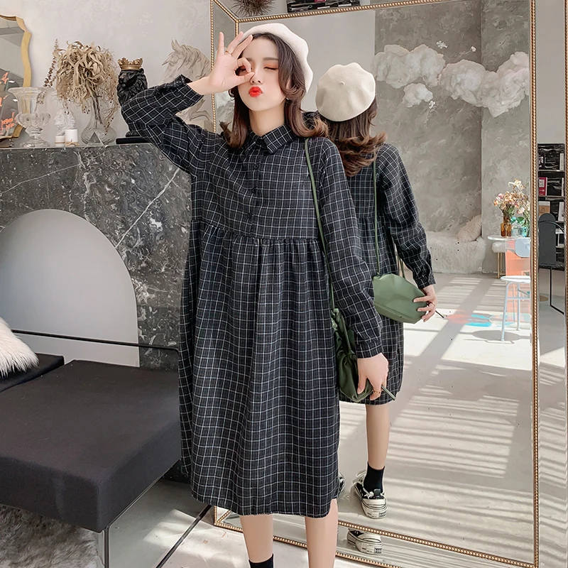 2019 Новое поступление весеннее платье для беременных женское повседневное