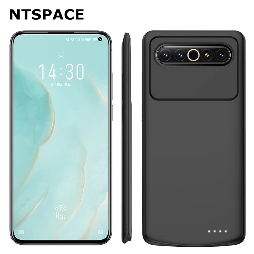 6800 мА/ч Мощность банк чехол для MEIZU 17 Pro Батарея Зарядное устройство s Портативный