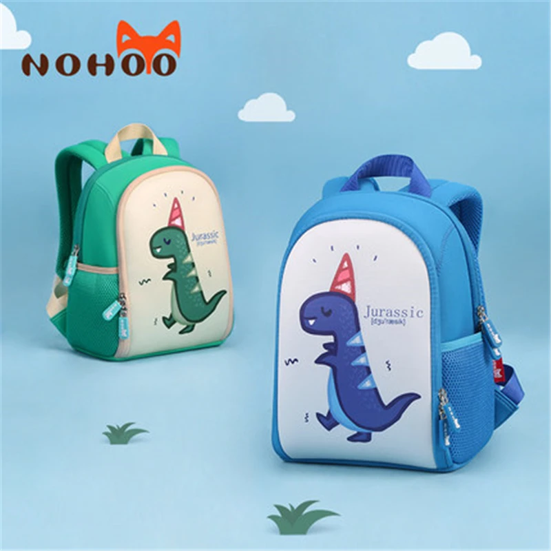 Рюкзак школьный портфель школьный NOHOO динозавр школьные сумки для мальчиков, детей сумка высокого качества водонепроницаемый mochila эсколар рюкзак 2-7 лет детские сумки сумка детская