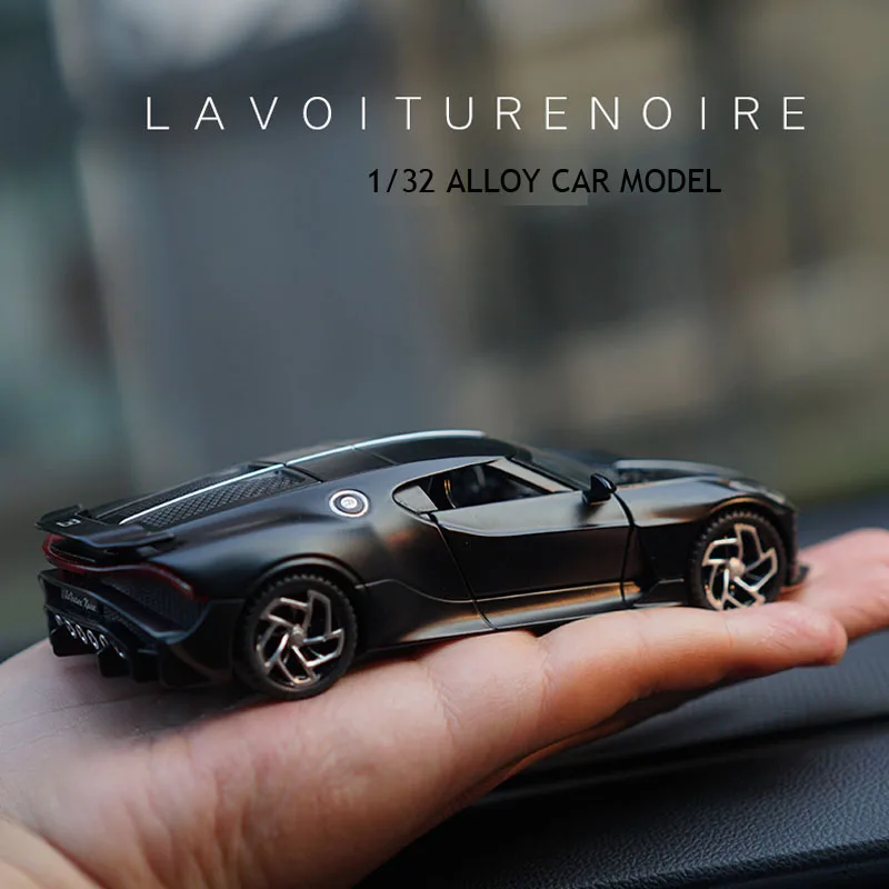 Модель автомобиля Bugatti lavoiturenлуар 1:32 Литые и игрушечные автомобили миниатюрная