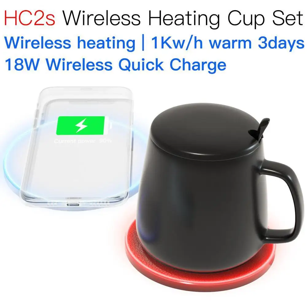 

JAKCOM HC2S Wireless Heating Cup Set Newer than 12 mini 15w wireless charger 11 max dock note 9 bank 9t 30w