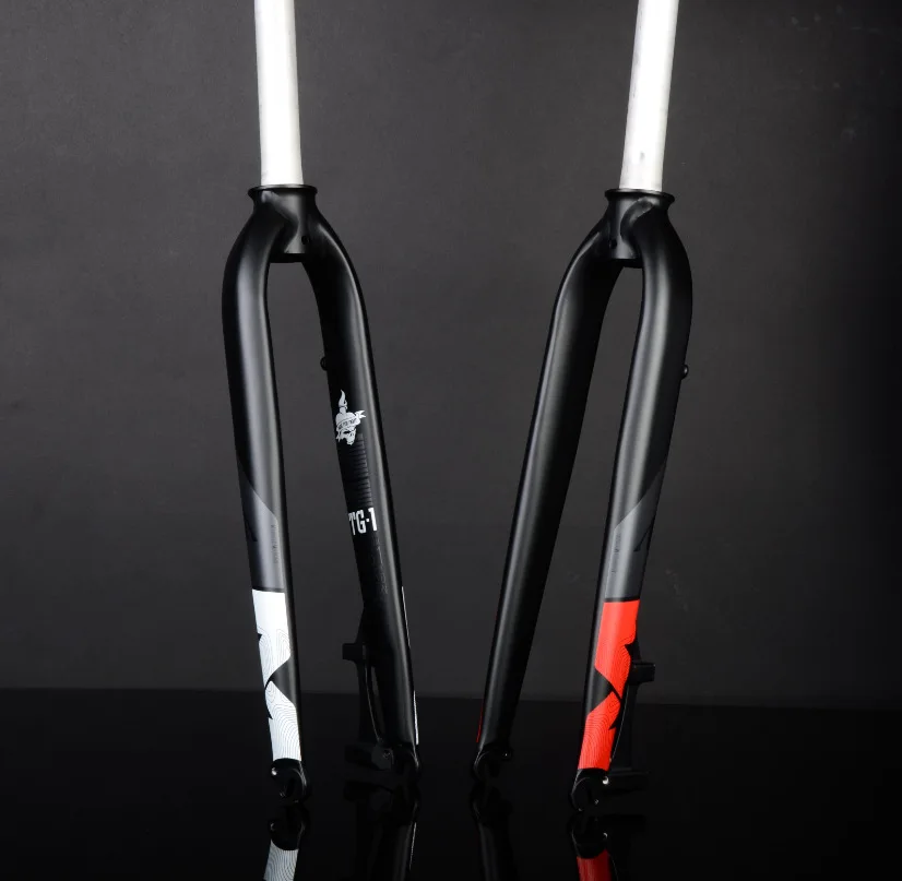 TG1 вилка для горного велосипеда твердая лошадь алюминиевый сплав 2627 529 | Спорт и