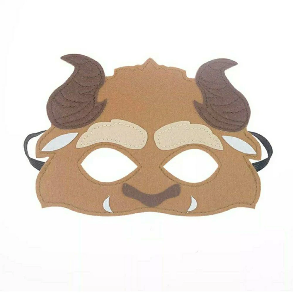 Лидер продаж маска Cos из фильма Красавица и Чудовище фотомаска для глаз косплея