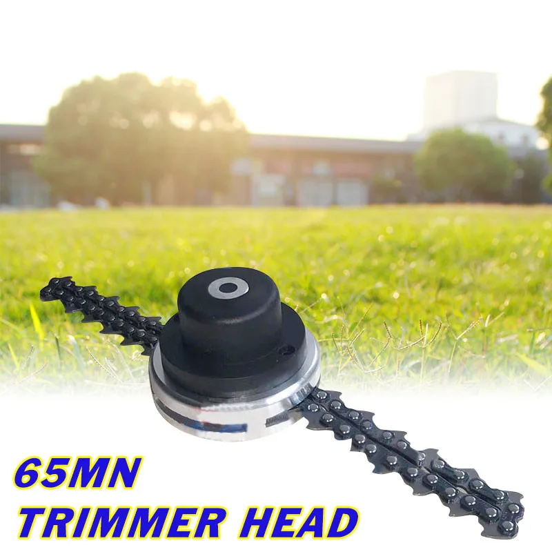 

Trimmer Head Coil 65Mn Chain Trimmer Head Chain Brushcutter Garden Grass Trimmer For Lawn Mower Drop Shipping Support