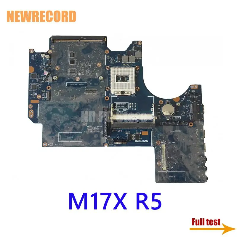 Материнская плата для ноутбука Dell Alienware M17X R5 VAS00 LA-9331P 05RW0M системная с слот GPU